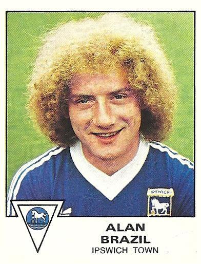 Old School Panini on Twitter: "Alan Brazil - Ipswich Town 1980  http://t.co/UsvK94WrWA" / Twitter