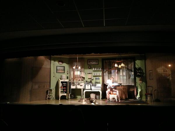 TheDisneyLife's tweet photo. The refrigerator door is stuck open on Carousel of Progress...not a very good way to honor Earth Day, @ProgressDad. http://t.co/NsTxoE8u0g