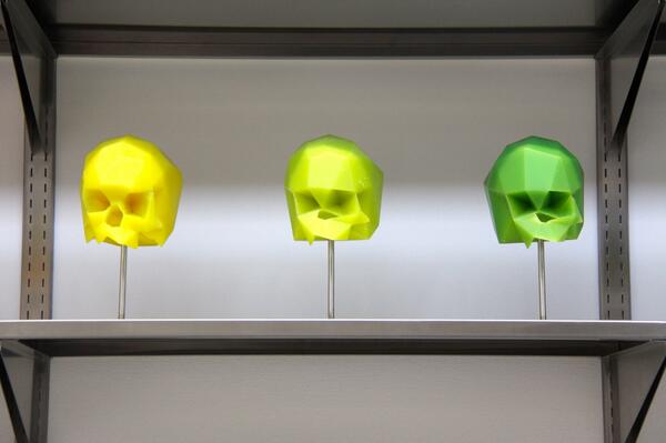 OnFairYC's tweet photo. Matthew Day Jackson's artwork Study Collection 1 (2009) at the #VanhaerentsArtCollection !#OnfairFourthEdition #Skull http://t.co/QHCjTeW4mW