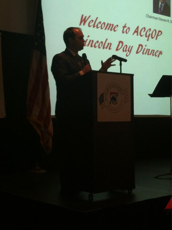 beckyrogness's tweet image. Standing ovation for @MarlinStutzman at #acgop!