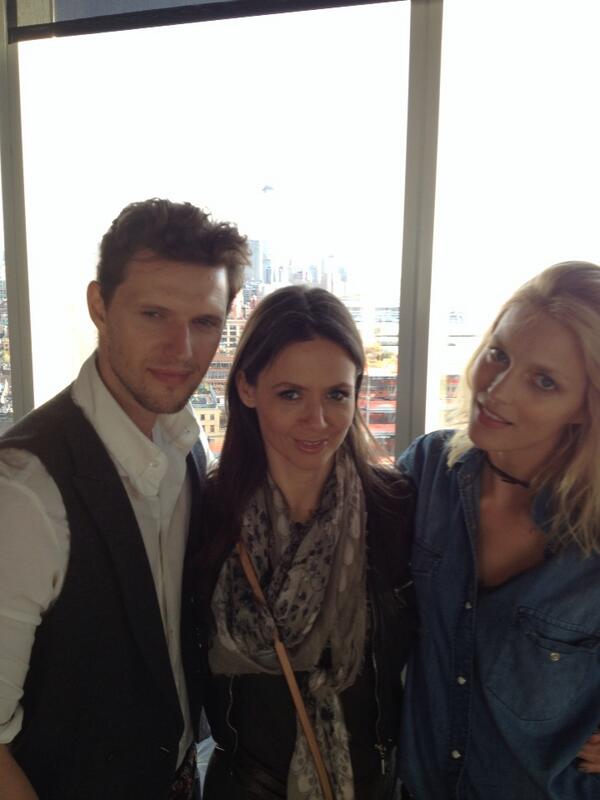 Z Anją i Sashą w "The Standard". Super para! Dzień z nimi był pełen niespodzianek. Zaskoczymy widzów DD TVN;).