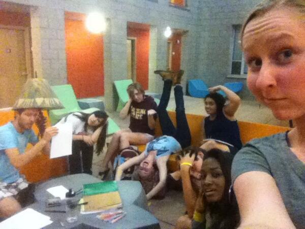 ArizonaStateIV's tweet image. Looks like @anniekins012 led a great small group in Barrett tonight! #mayhem #intervarsity #smallgroup