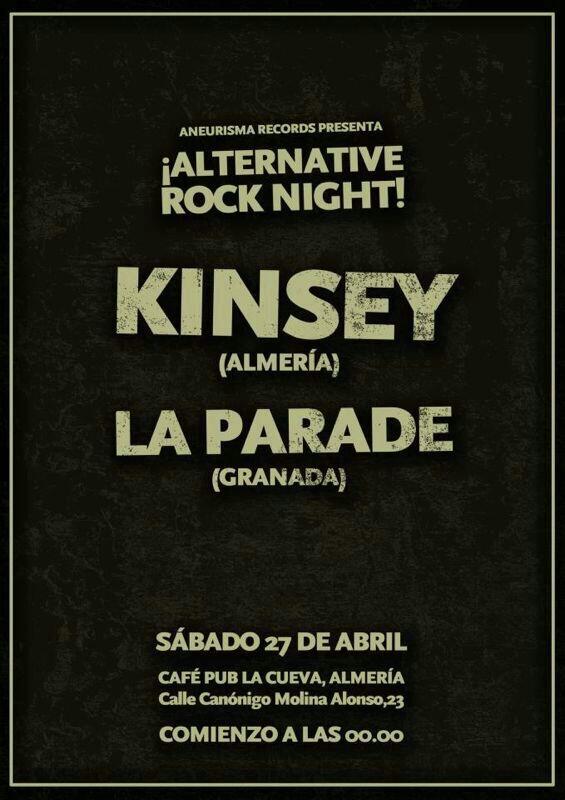 KinseySpain's tweet photo. Alternative rock night! http://t.co/kr1hyp5kNL