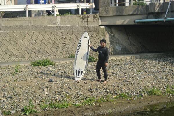 Sp_Lionsman's tweet photo. 川サファー発見www http://t.co/gprnG4tLqm