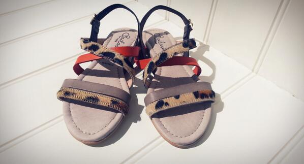 genius_room's tweet photo. Not just one pair of leopard print strappy sandals but two. #newseason http://t.co/mFF43KhBcn