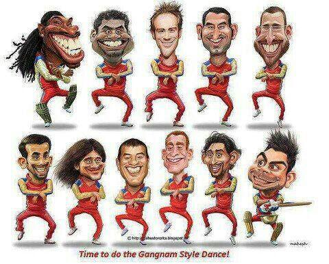 khozemakassim's tweet image. Time for some gangnam style...#rcbvspwi