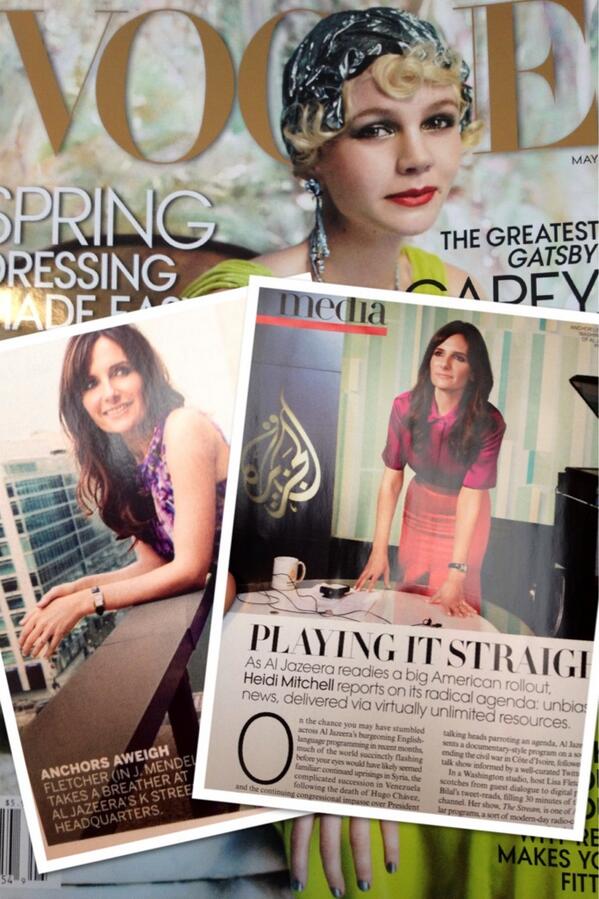 CrotonWatch's tweet photo. make sure to pick up the May issue of @voguemagazine #vogue featuring #croton worn by @lisa_fletch #rt http://t.co/NovWOhNNEG
