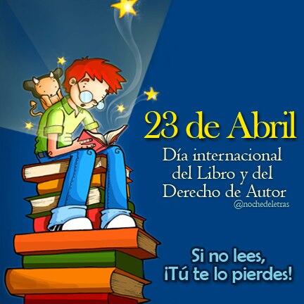 QueLeer's tweet photo. #FelizDíaDelLibro RT @Ivana_ARG: @QueLeer Si no lees, ¡Tú te lo pierdes! http://t.co/PkSxUru8jz