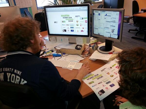 De allerlaatste loodjes door onze Patrick #glossy #MARTIN. demartin.nl