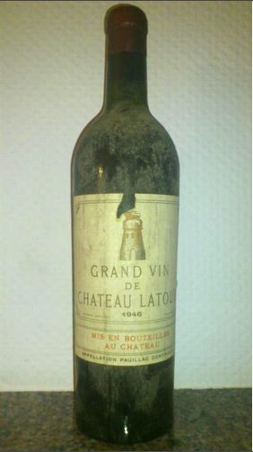 For Sale Château Latour, Pauillac, Premier Cru 1946
Cellar stored. Level mid shoulder.
PM offer or sales@basteaux.com