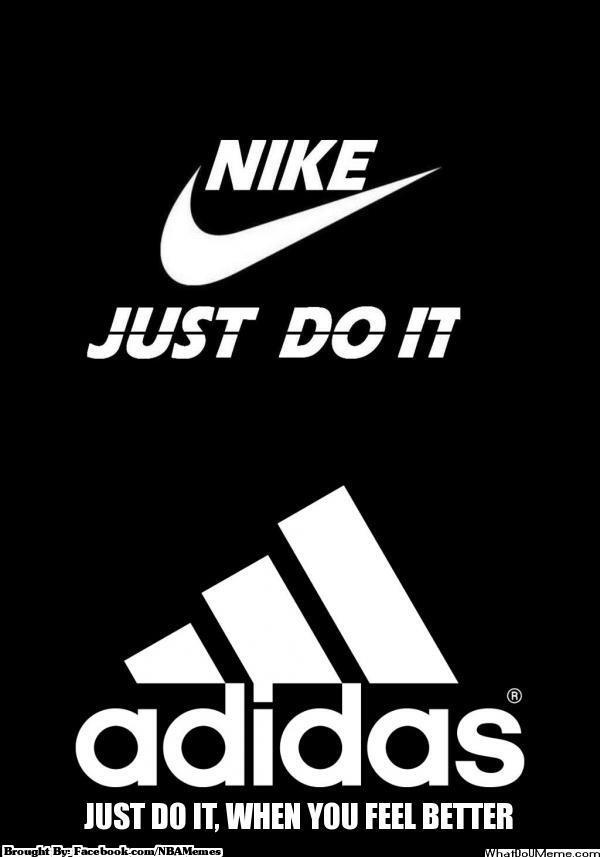 NBA Memes X: "Nike vs. Adidas! http://t.co/xTIqTS5HBz / X