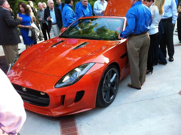 EliteExotics's tweet image. new Jag at Private event hosted by Hennessy Jaguar