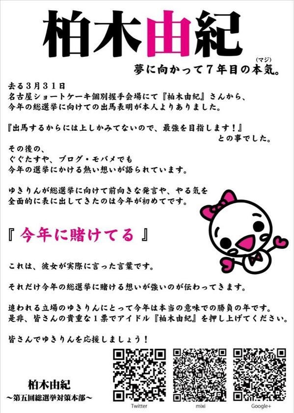 柏木由紀選挙対策本部 Twitter Search