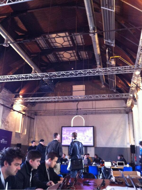 prchg's tweet image. #Kingsofcode #hackbattle about to kickoff at #tnw conference in Amsterdam with @simplyflipflops and @brikis98