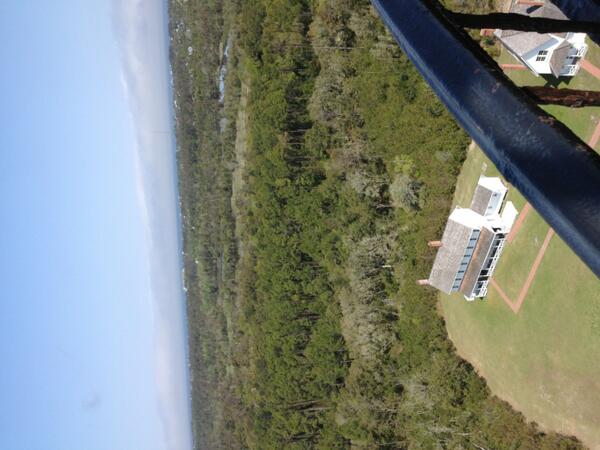Combs4thGrade's tweet photo. View from the lighthouse #combsobx2013 http://t.co/GGEE4T7UM7