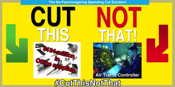 SenMikeLee's tweet photo. After sequester, #FAA still has $9.2 billion to cover the $6.5 billion they need to operate #CutThisNotThat http://t.co/N1HHMtwL1n