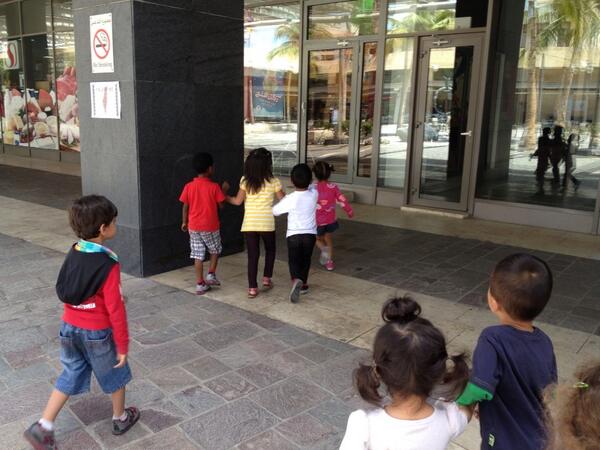 After practicing in our LaZeez shop we went to a REAL ice cream shop and each ordered our own treat!