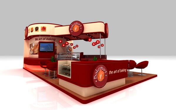 Bakemart stand design by GLO