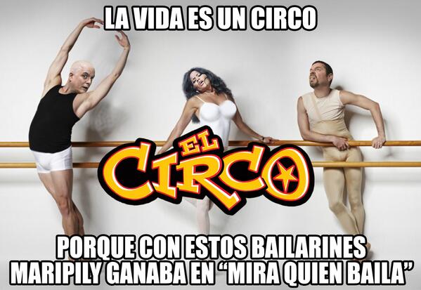 <a href="/maripilyrivera/">Maripily</a> #LaVidaEsUnCirco <a href="/elcircodelamega/">El Circo de la Mega</a> <a href="/FunkyJoeElCirco/">Funky Joe</a> <a href="/elgangster/">El Gangster</a>