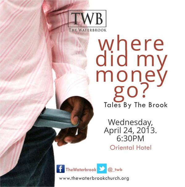 ToboreDavids's tweet image. There are smarter ways to avoid asking yourself #wheredidmymoneygo. Join us this evening @ the Oriental