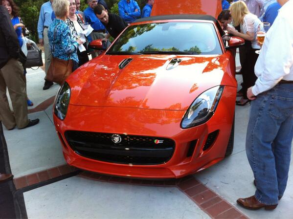 EliteExotics's tweet image. @DatBoy_Hov new Jag at Private event hosted by Hennessy Jaguar