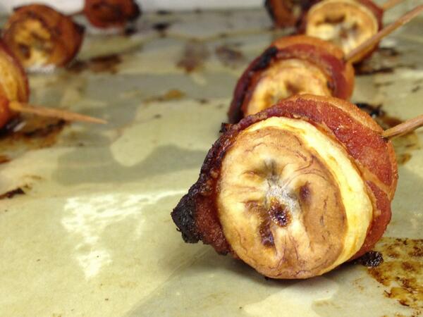 My students are obsessed with bacon #theregoesthediet #bananasforbacon