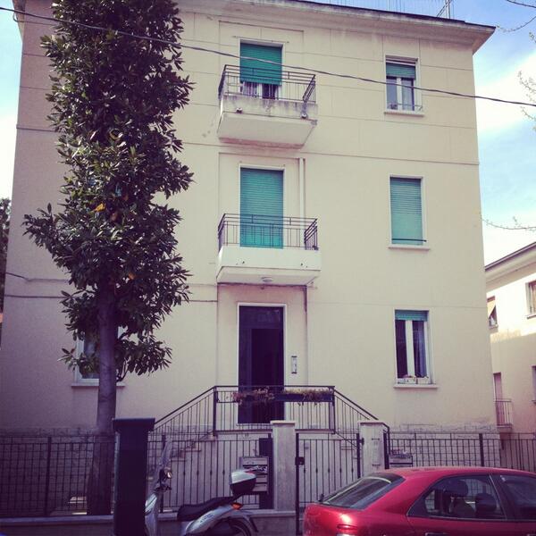 La casa a Rimini dov'è nato Fellini: viale Dardanelli 10/ House in Rimini where Fellini was born: 10 Dardanelli str.