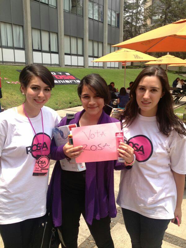 Y @GabyCervants fue una ganadora más por apoyar a la Plantilla Rosa en Ingeniería #VotaRosa