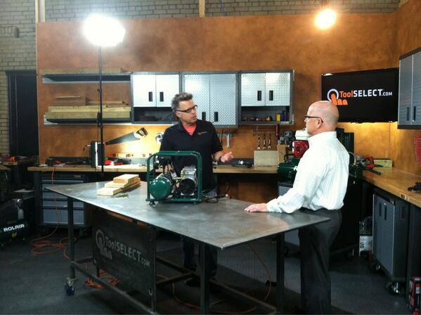 Not kidding, this #rolair compressor was quieter than Barnaby's voice. Well, maybe that's a bad comparison.
