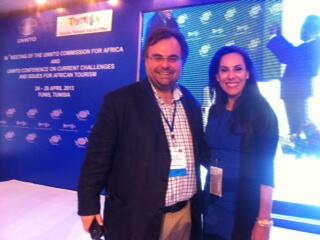 Yolanda Perdomo and Dimitrios Buhalis in Tunis for the CAF. The AM Seminar starts tomorrow.