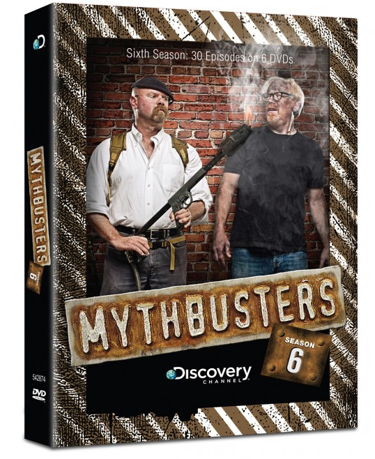 MythBusters's tweet photo. #WorstWayToDumpSomeone "I'm taking the MythBusters DVDs with me" http://t.co/sTl3jVZhKy