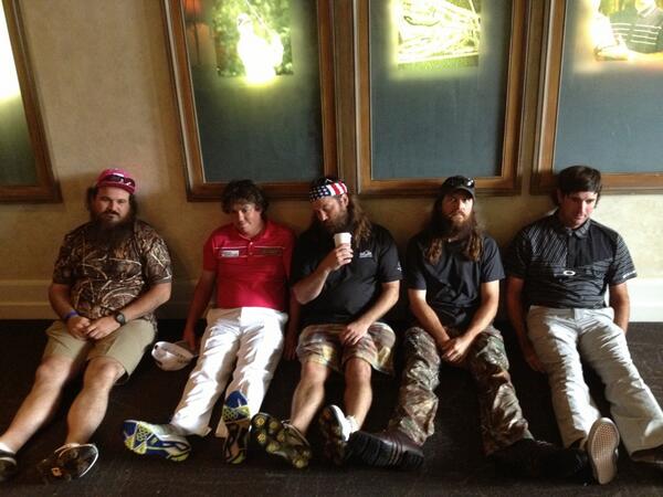 bubbawatson's tweet photo. #Dufnering with @friar_martin_dc @JasonDufner @williebosshog @JaseDuckman http://t.co/lQSZaPl1oa