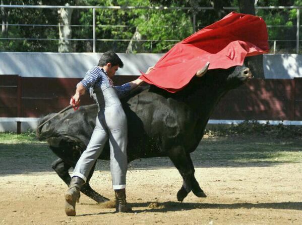 Daniel Soto uno de los novilleros que ha pasado por la escuela y ahora se situa en Francia realizando su temporada.