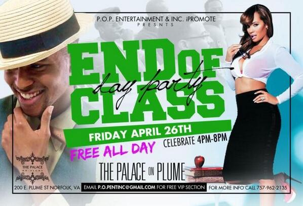 PalaceOnPlume's tweet image. #TheLastToast #ENDOFCLASS #DayParty 4-8