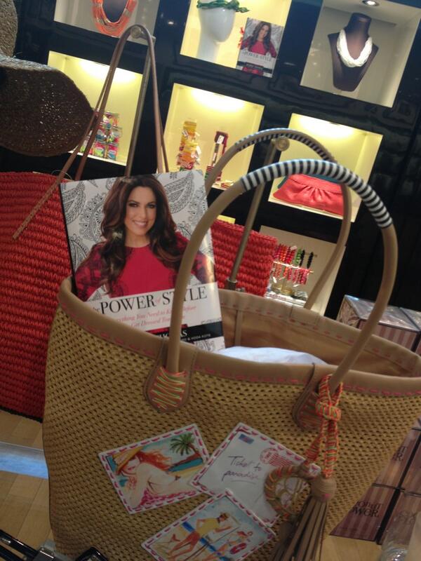 A perfect summer bag, our last straw tote and @BobbieThomas #ThePowerofStyle