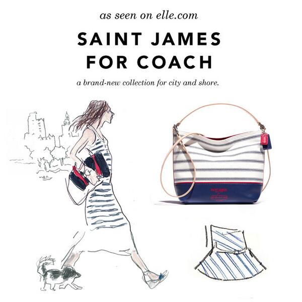 coach st james tote