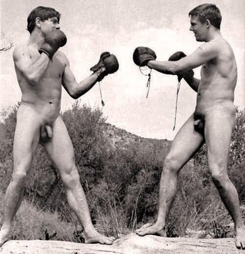 Naked Boxing Studs David Sweet And Michael Troy