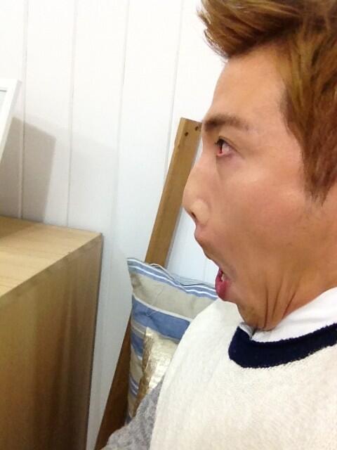 감사의 개코원숭이 측면 샷