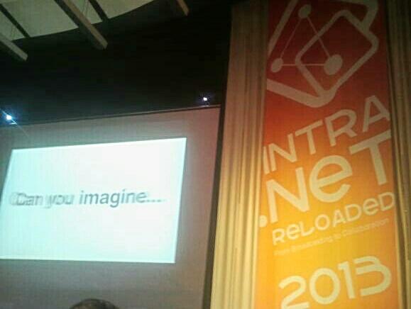 Silvester_Dani's tweet image. Intranets are about people - not about tools. #useability #futureoftheintranet #intrel13
