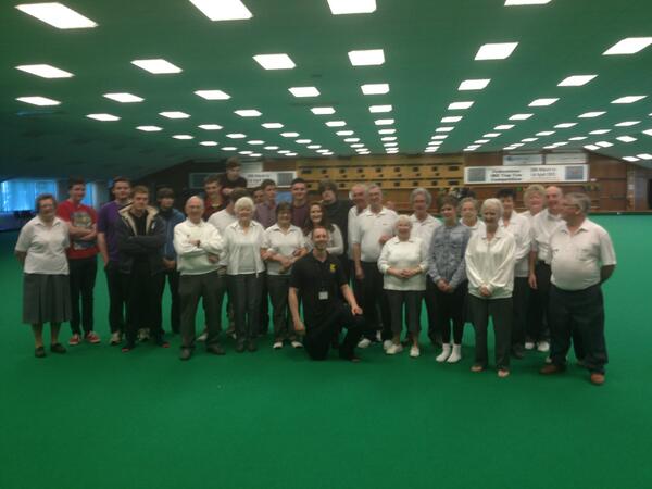 Thanks to #Folkestone #Bowls Club-had some great #coaching sessions ending in a tense match! Folkestone 1- K Sport 0