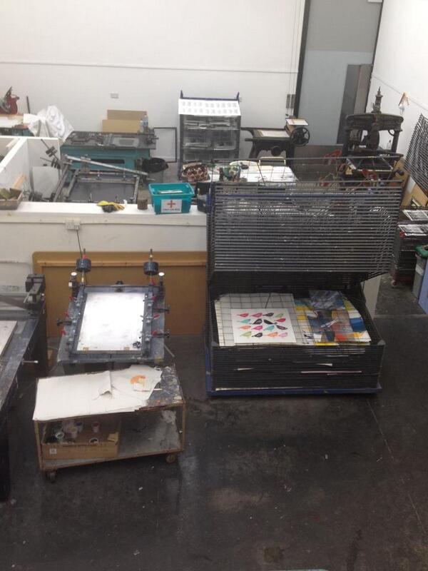 artisanmarket's tweet image. Looking forward to welcoming printmaker @janeormes  to her first market on May 5th. Sneak peek from her studio ...