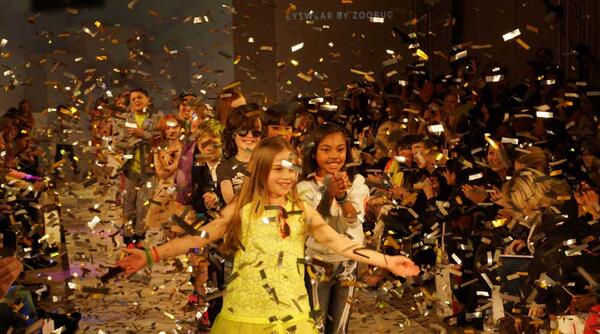 Pyrotechnology's tweet image. We got some fantastic #confetti pics from Global Kids Fashion Week. See more here pyrotechnology.com/events/corpora…