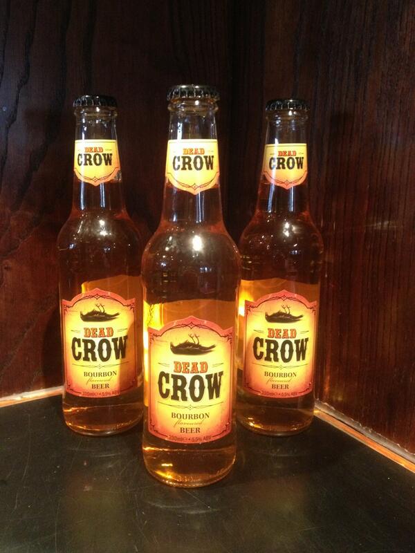 RoebuckUrmston's tweet image. The other is dead crow, a bourbon flavoured beer!! #exciting #cominginmay