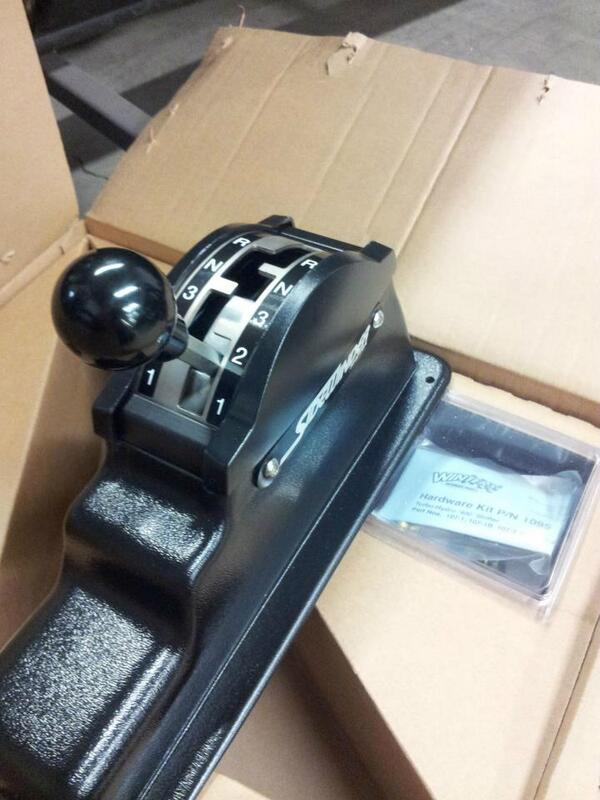 BellOffRoad's tweet image. New shifter came in for the red #Jeep #YJ