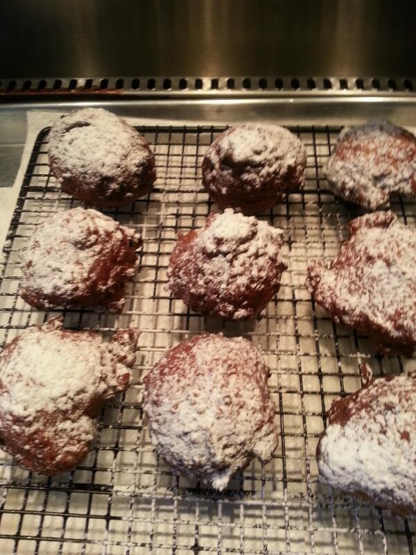 kitchenimp's tweet photo. Calas. Old Creole Rice Fritters! http://t.co/mdM6bMHuWe