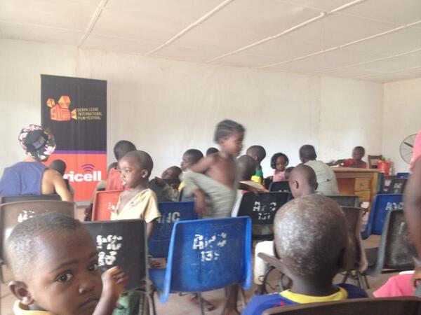 mcwglobal's tweet photo. MCW &amp; MC-Sierra Leone were happy to host @SLIFFestival at our #Youth #Community Center in #Kono, #SierrraLeone today! http://t.co/MiyqAXWzbf