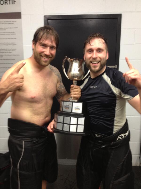 Max25talbot's tweet image. Félicitation a mes cousins et aux Flyers de Chambly pour leur championnat de ligue de bière hier soir !!! #fierdevous