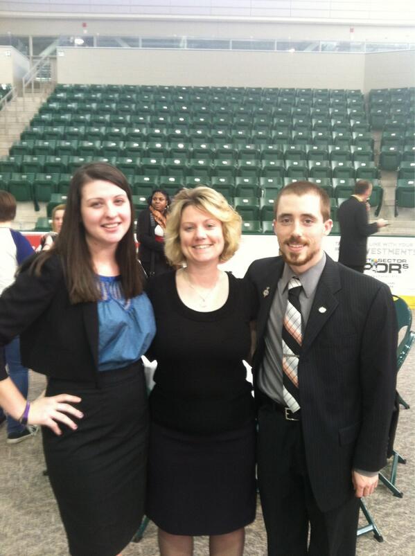 ODK_Oswego's tweet image. President, Vice President and advisor at the Student Involvement Awards! @evartse @MichaelRDempsey #leaders