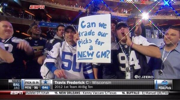 eliasmcmillan's tweet image. #DALPick #Pick31 #FireJerryJones #CowboysNation