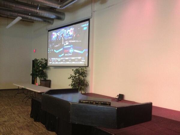 CompassTech's tweet image. You don&apos;t need to take a holiday day for the NFL Draft when your ministry controls the TV feed. #CompassTech